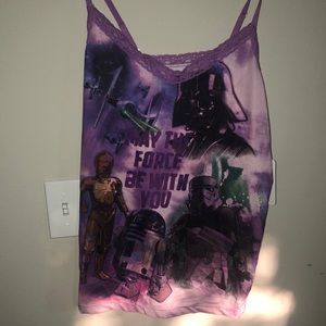Star Wars pajama top
